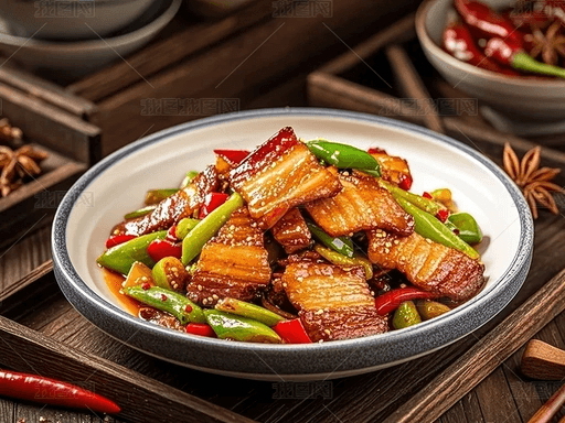 Braised pork belly