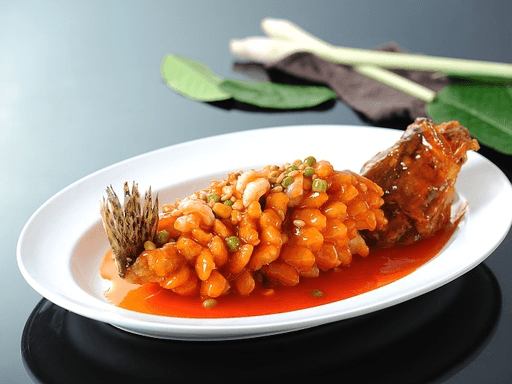 Squirrel-style sweet-and-sour fish